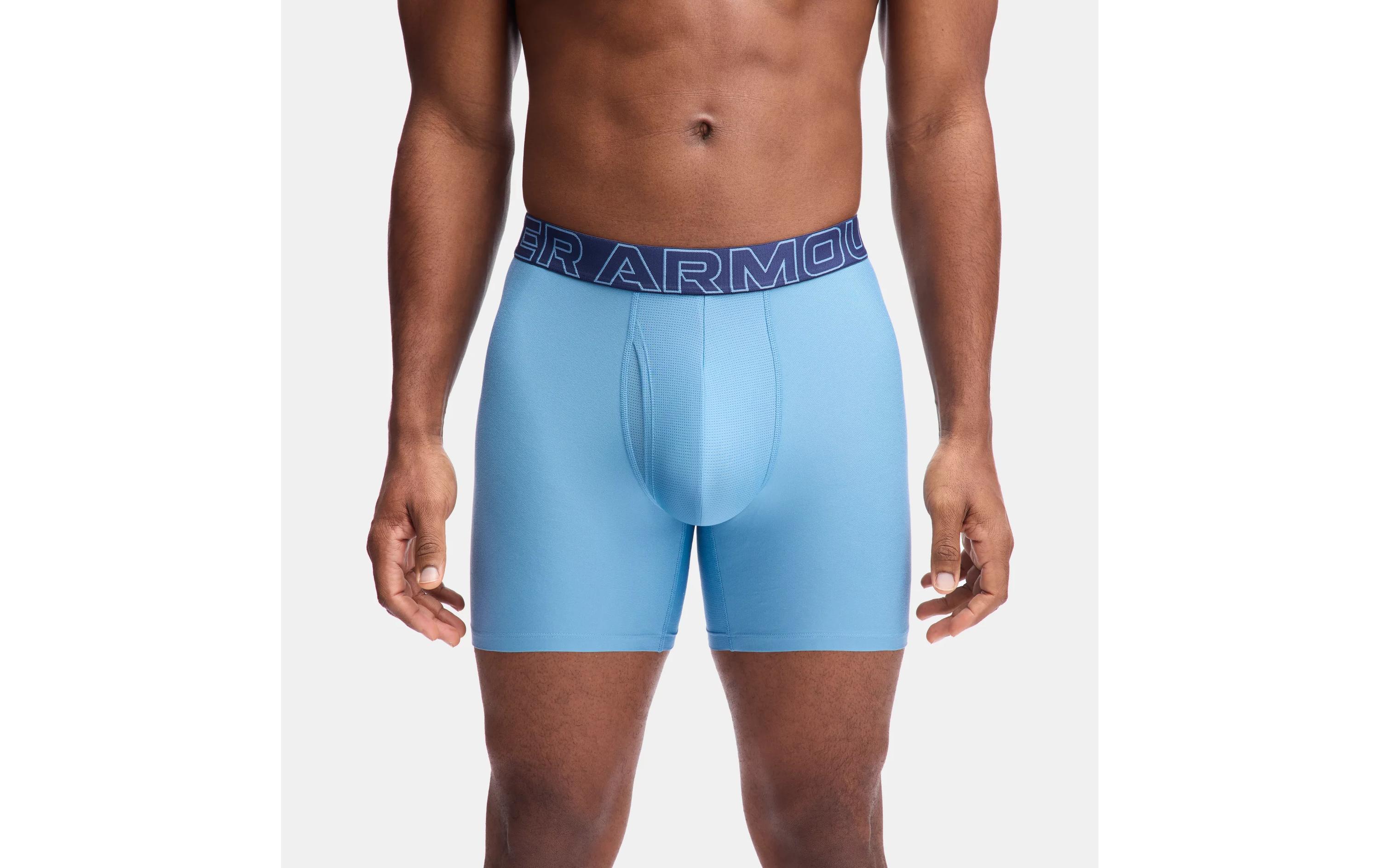 UNDER ARMOUR Boxershorts 3 Pack Blau/Dunkelblau/Türkis, S