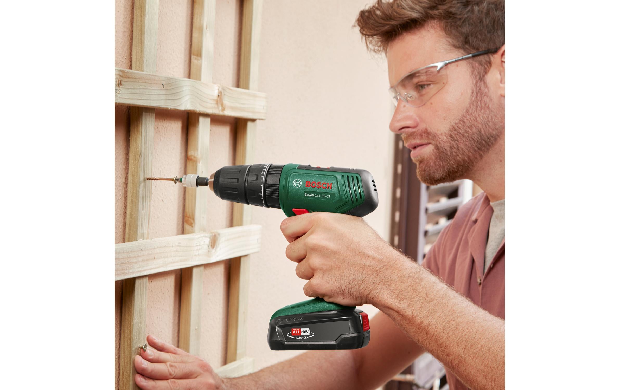 Bosch Akku-Schlagbohrmaschine EasyImpact 18 V-38 Bosch Akku-Schlagbohrmaschine EasyImpact 18 V-38