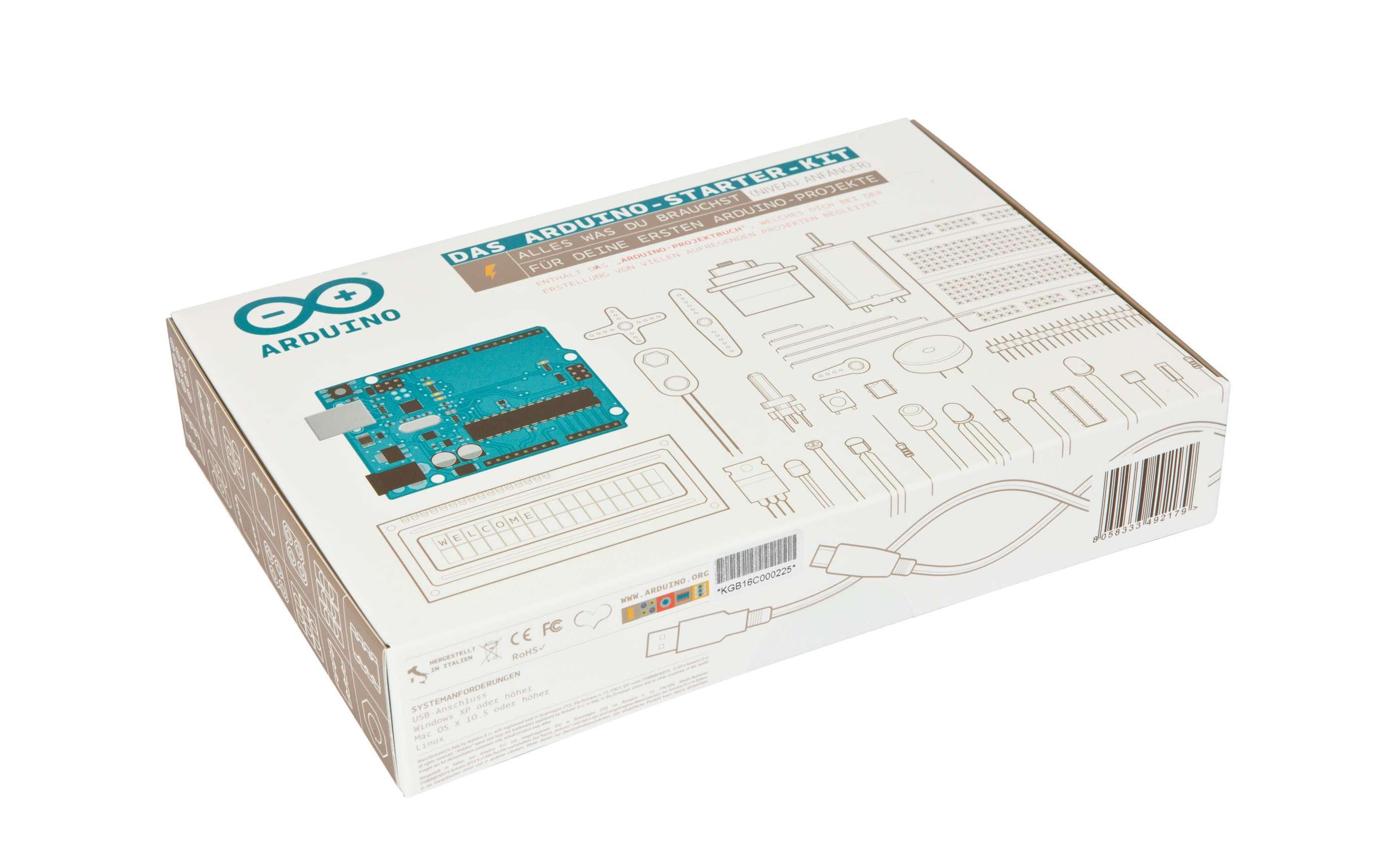 Arduino Starter Kit Arduino Uno R3 Französisch