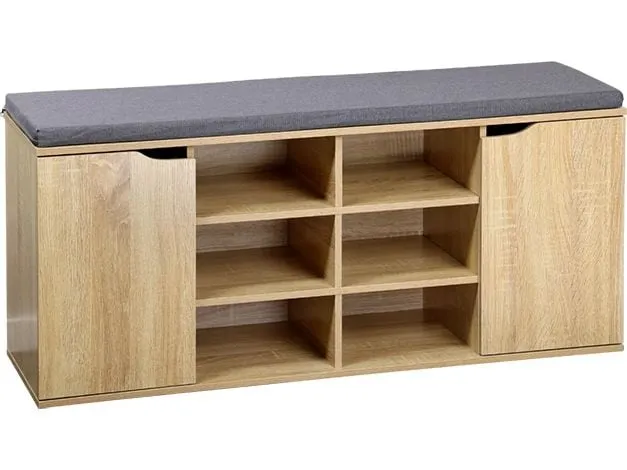 Kesper Schuhregal 103 x 48 cm, Keine Angabe/Beige/Braun Kesper Schuhregal 103 x 48 cm, Keine Angabe/Beige/Braun