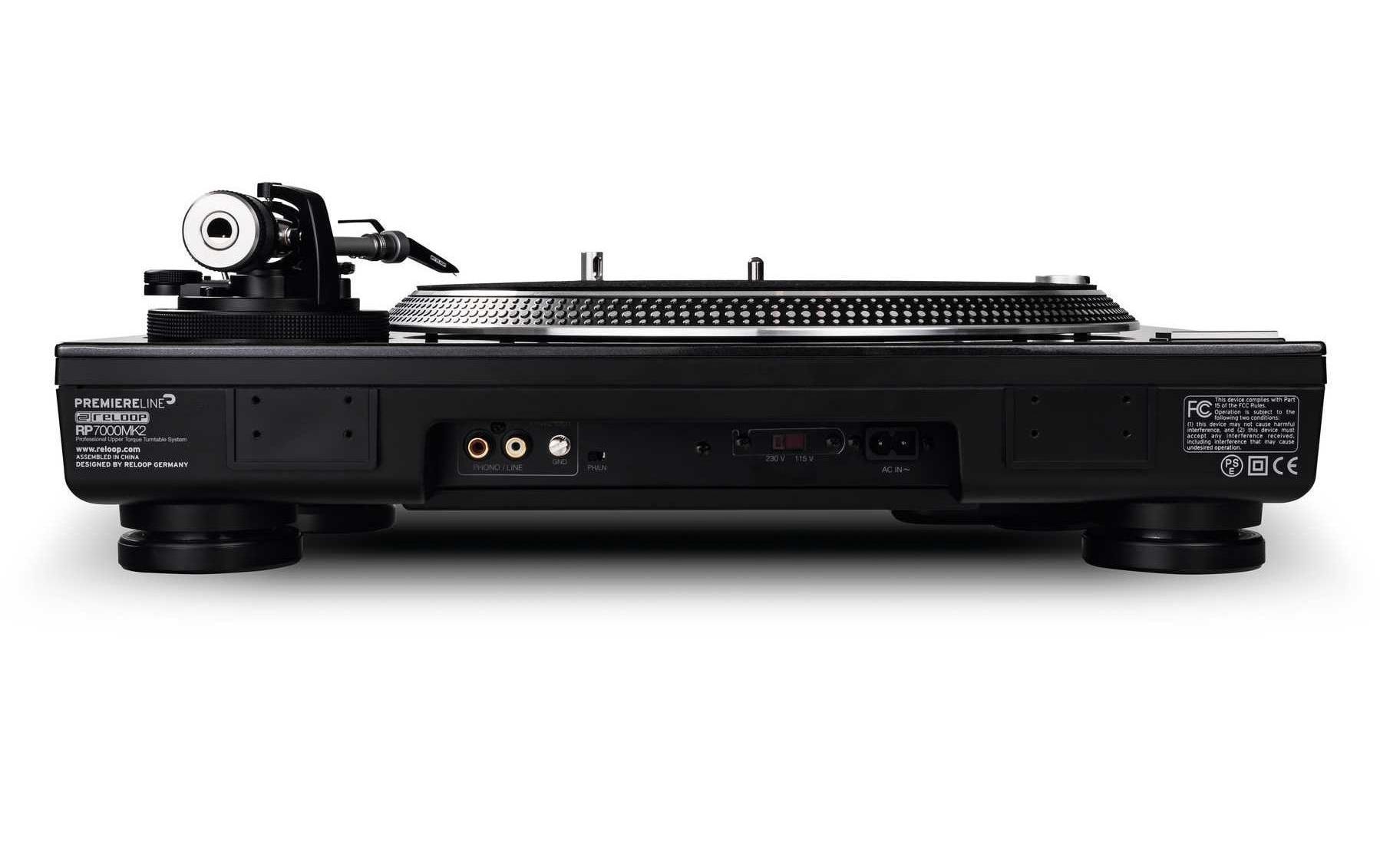 Reloop Plattenspieler RP-7000 MKII Schwarz