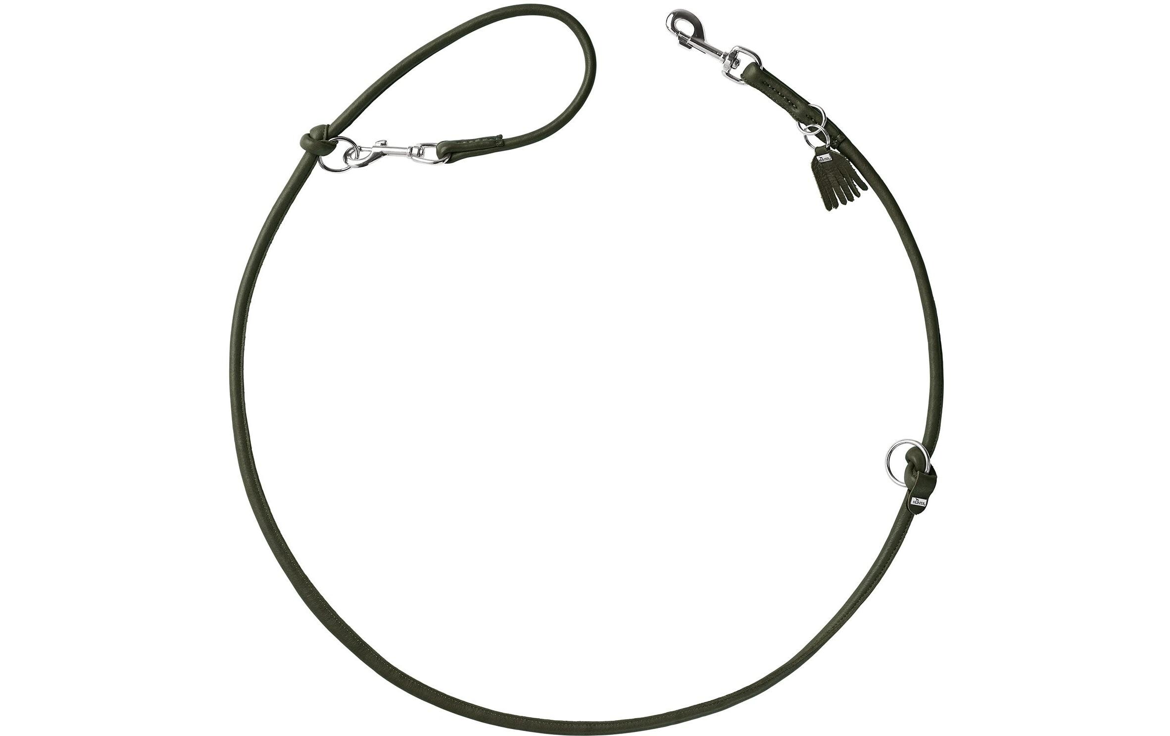 Hunter V-Leine Round München 10/200, Rindsleder, Grün