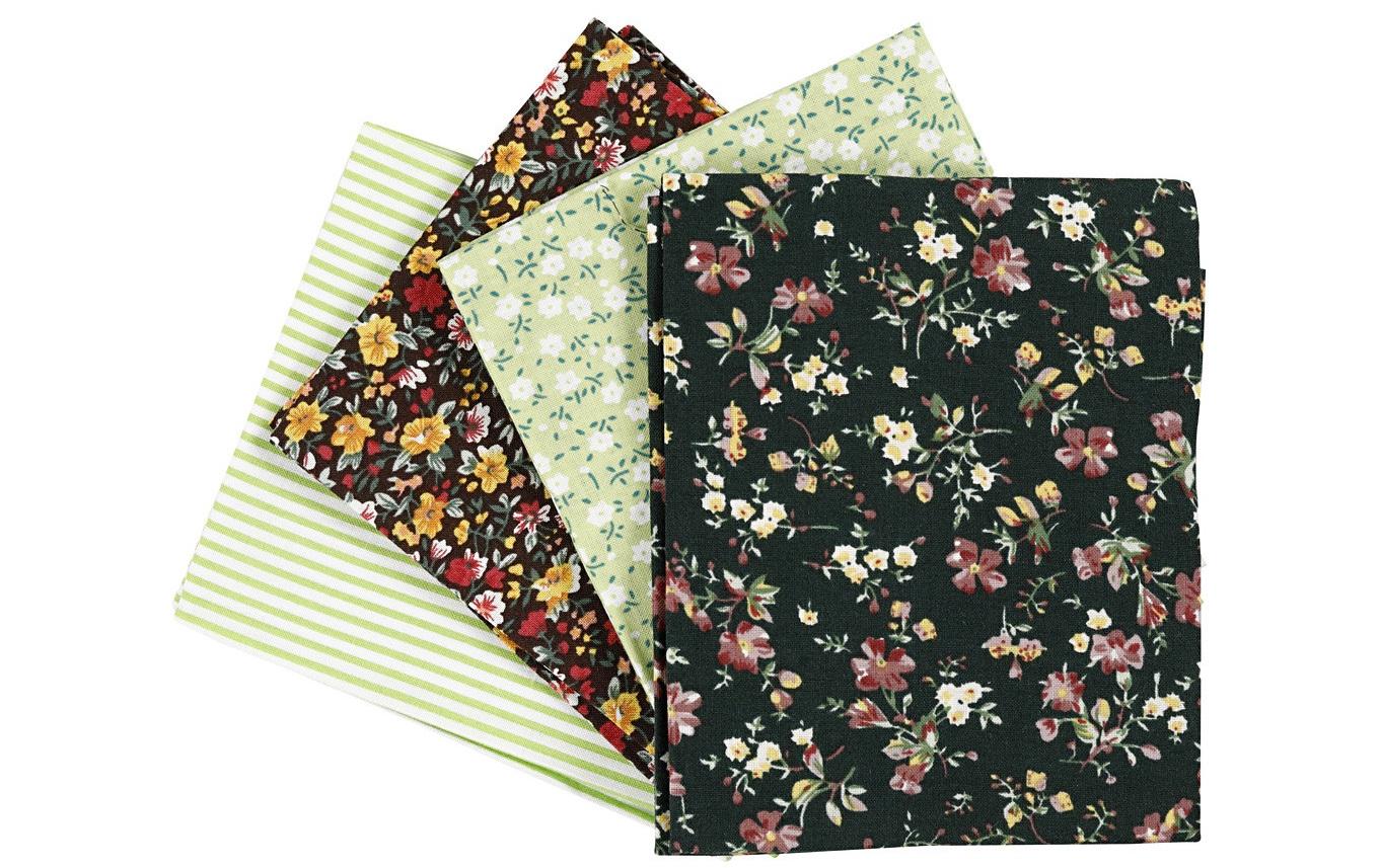 Creativ Company Stoff Fabric 4-teilig, 45 cm 55 cm Creativ Company Stoff Fabric 4-teilig, 45 cm 55 cm