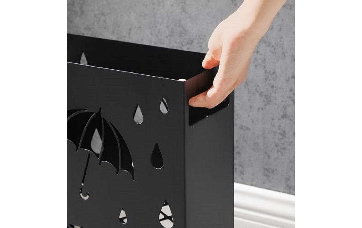 Songmics Schirmständer Schwarz