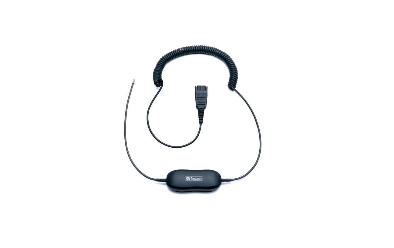 Jabra Anschlusskabel Smart Cord GN1200 RJ-10 - QD 2 m Jabra Anschlusskabel Smart Cord GN1200 RJ-10 - QD 2 m