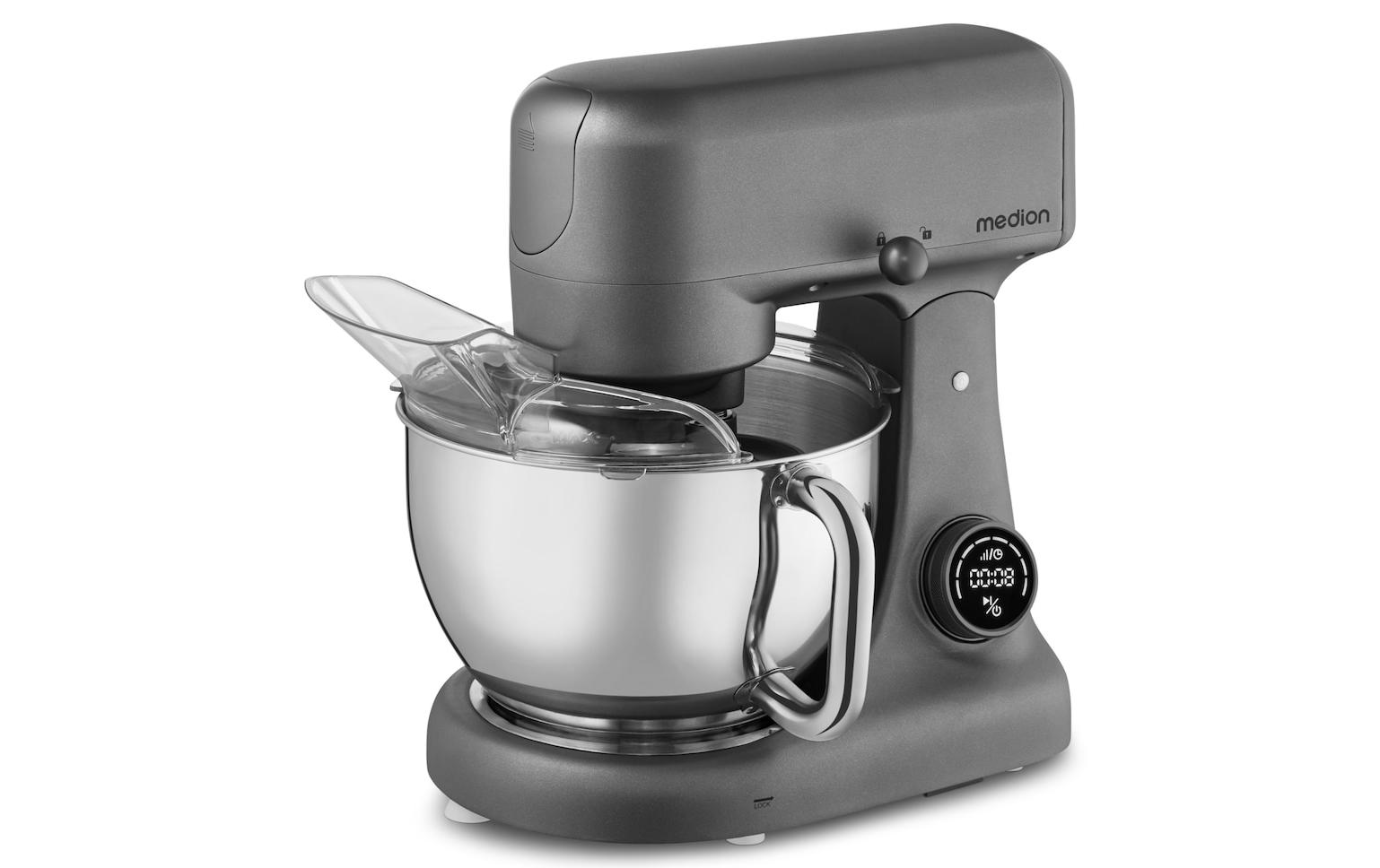 Medion Digitale Küchenmaschine, Grau
