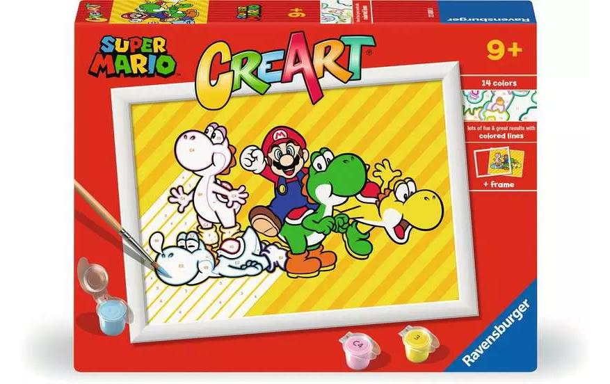 Ravensburger Malen nach Zahlen CreArt – Super Mario