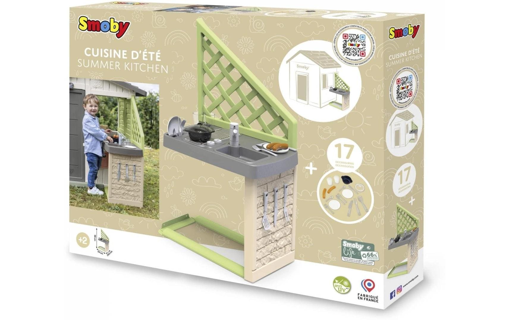 Smoby Zubehör Spielhaus Life Sommerküche