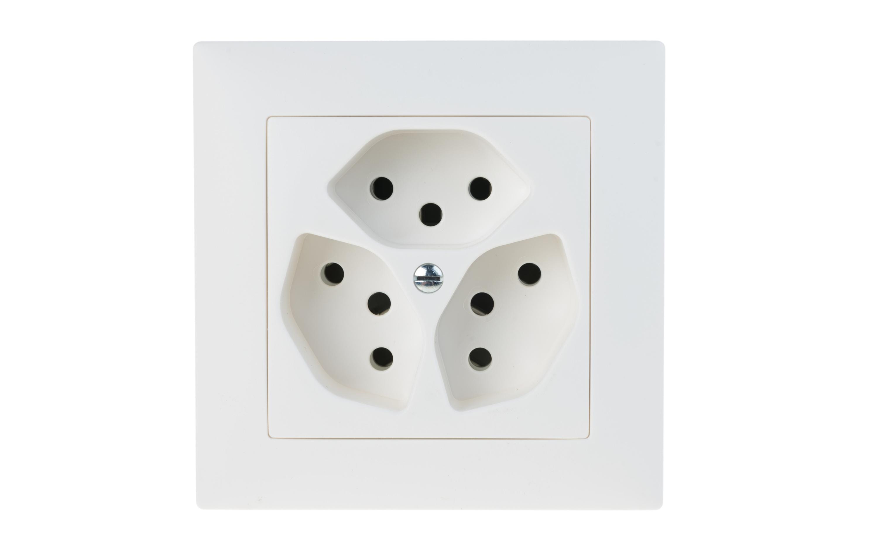 ABB Sidus UP-Steckdosen B-Typ 3x T13 ABB Sidus UP-Steckdosen B-Typ 3x T13