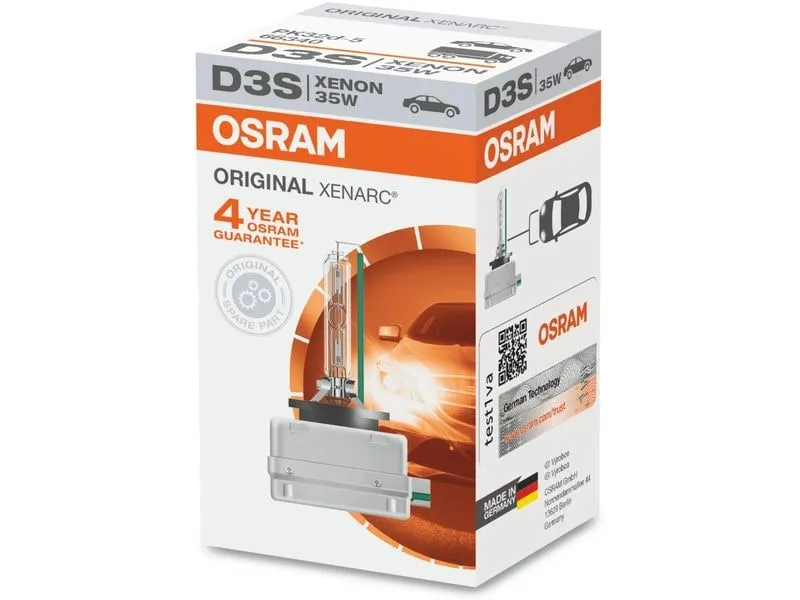 OSRAM Glühlampen D3S XENARC 35W PK32d-5 LKW/PKW OSRAM Glühlampen D3S XENARC 35W PK32d-5 LKW/PKW