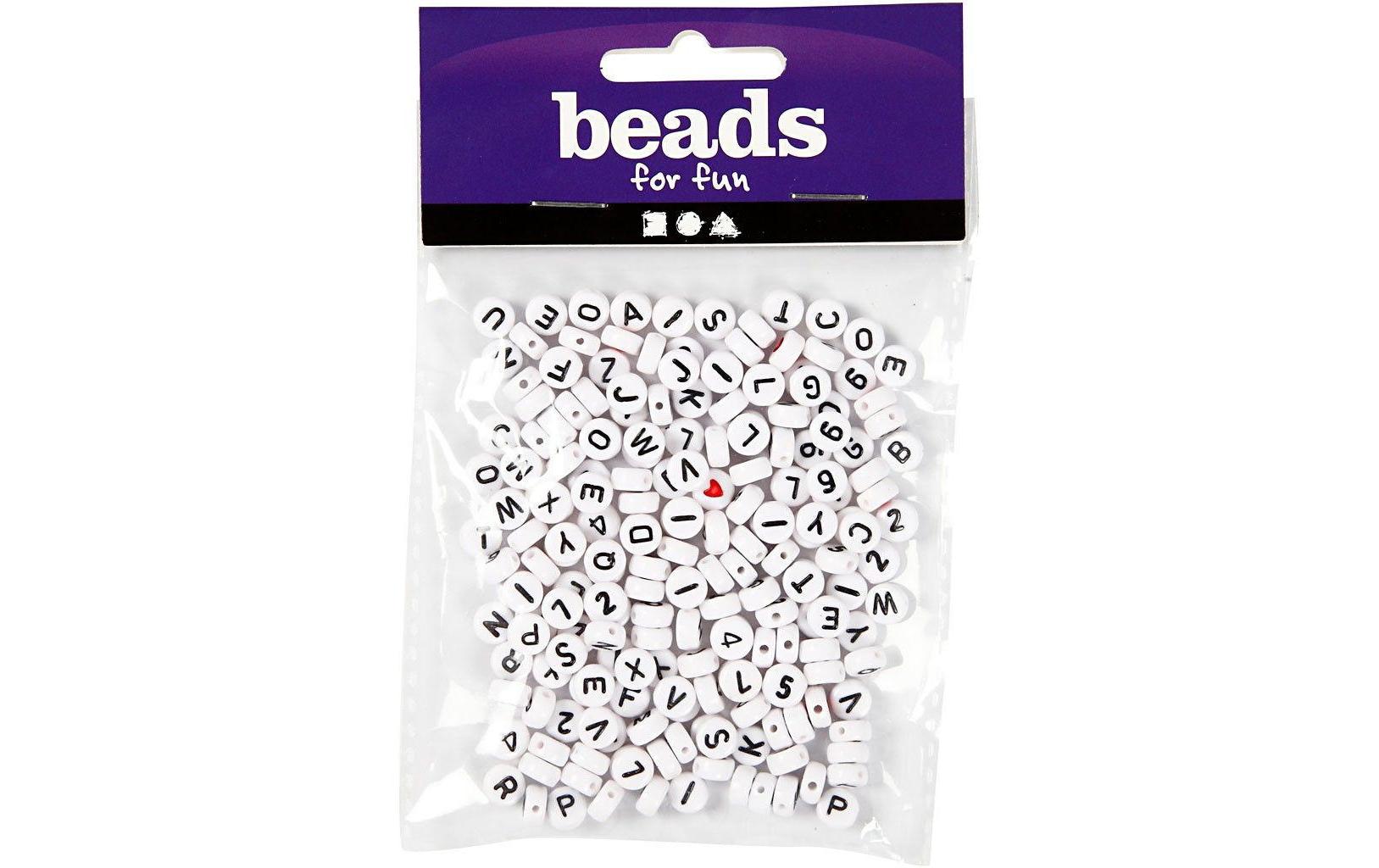 Creativ Company Buchstabenperlen 7 mm aus Kunststoff Creativ Company Buchstabenperlen 7 mm aus Kunststoff