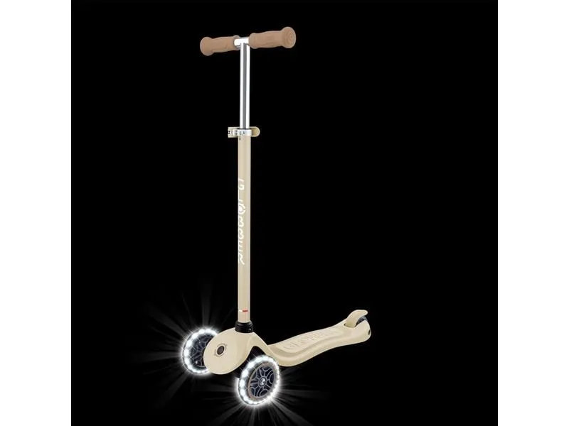 GLOBBER Signature with White Led Wheels Taupe