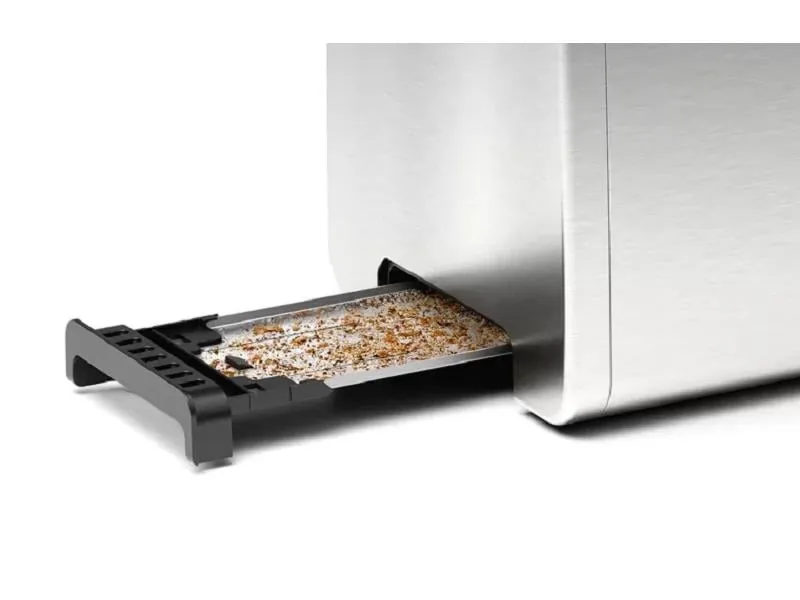 Bosch Toaster DesignLine Schwarz/Silber Bosch Toaster DesignLine Schwarz/Silber