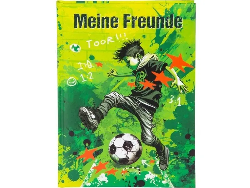 Goldbuch Freundebuch Stürmer A5, 88 Seiten Goldbuch Freundebuch Stürmer A5, 88 Seiten