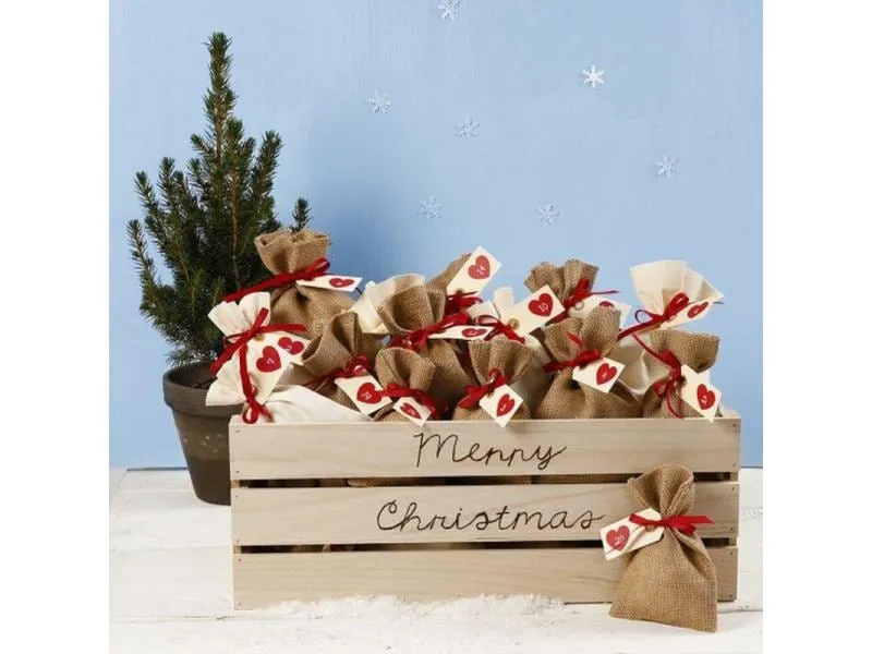 Creativ Company Adventskalender-Zahlen Herz 24 Sticker Creativ Company Adventskalender-Zahlen Herz 24 Sticker