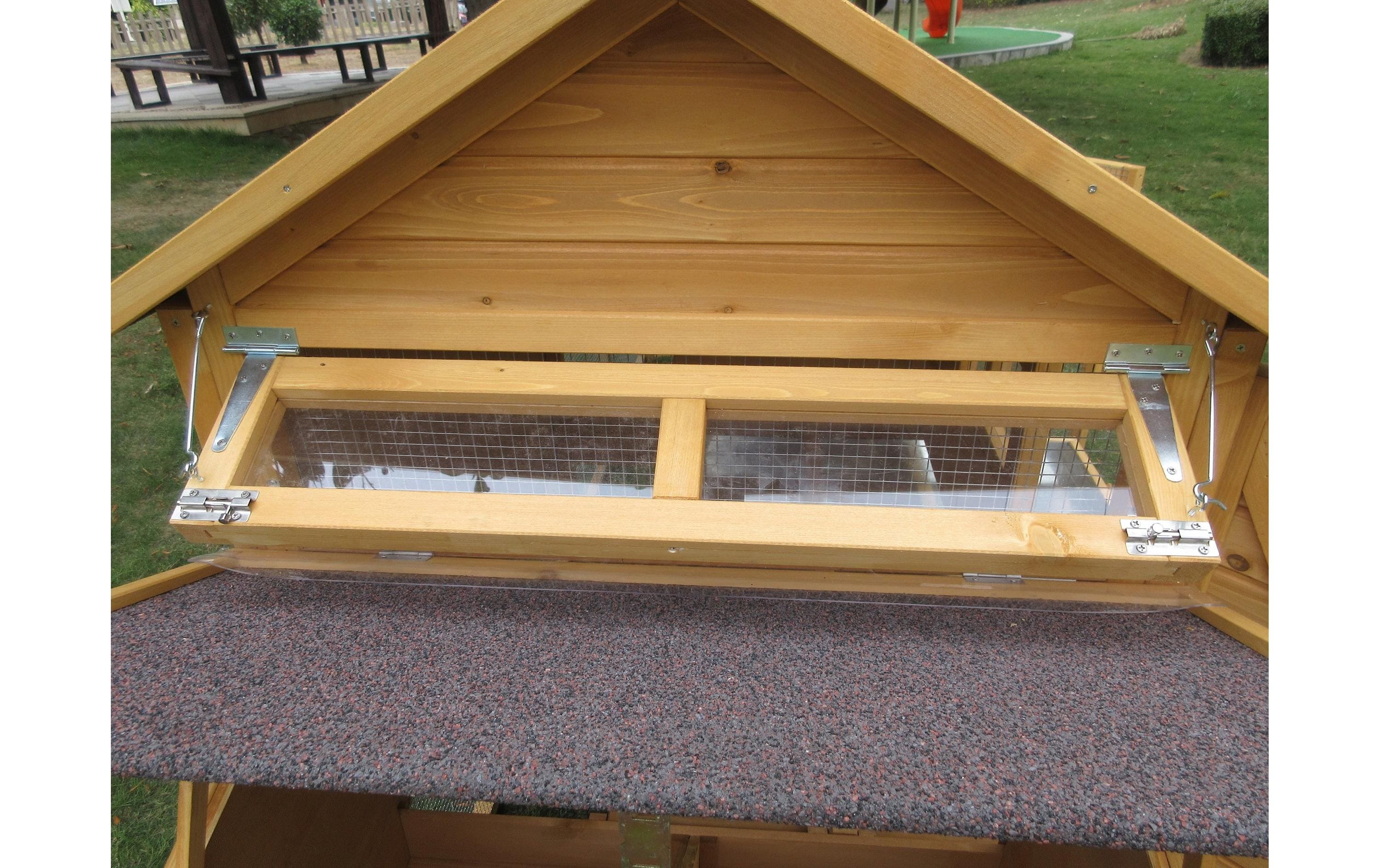 PetHomes Kleintierstall Montreux 2022, aus Massivholz PetHomes Kleintierstall Montreux 2022, aus Massivholz