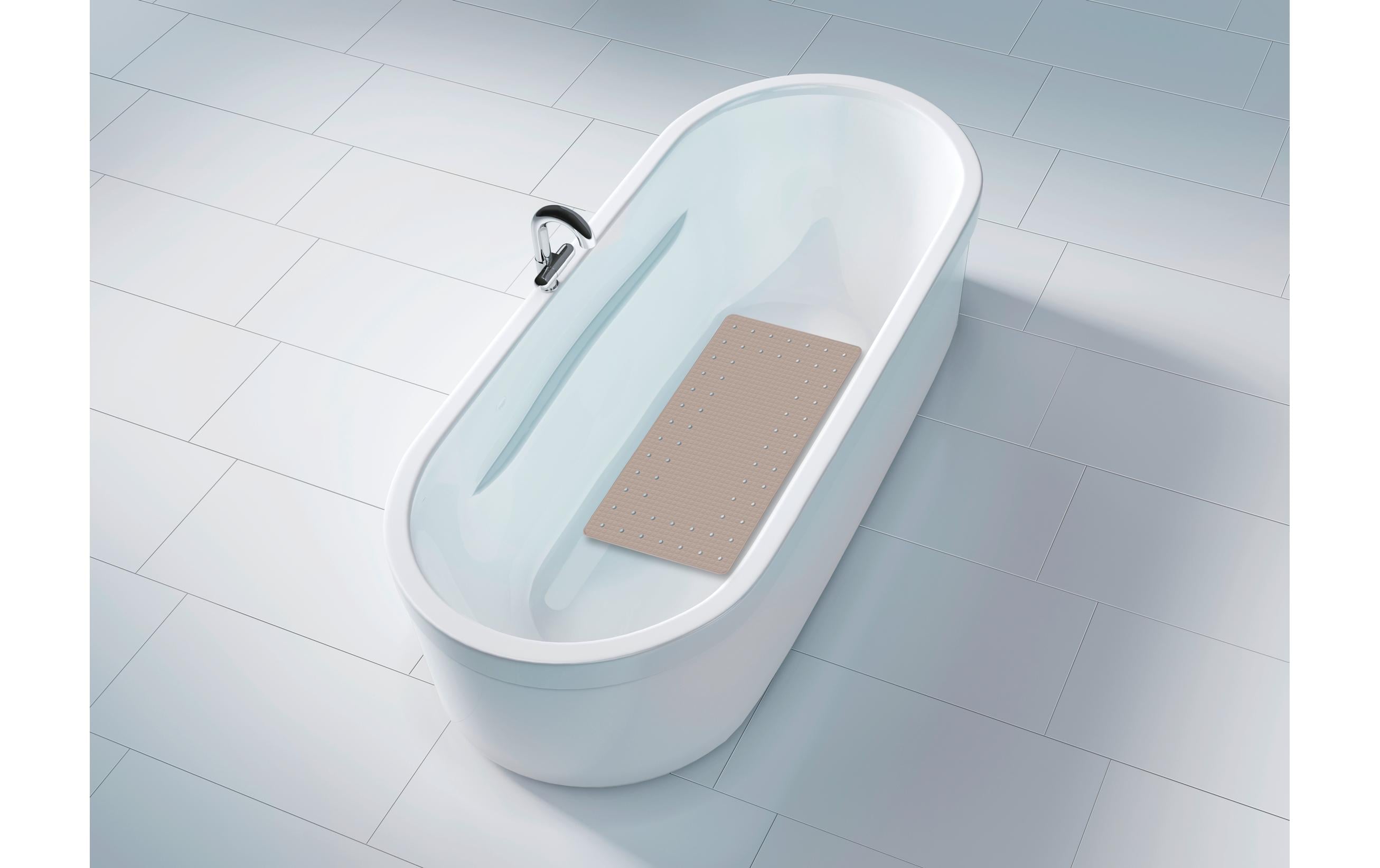 Wenko Badewanneneinlage Mirasol Taupe