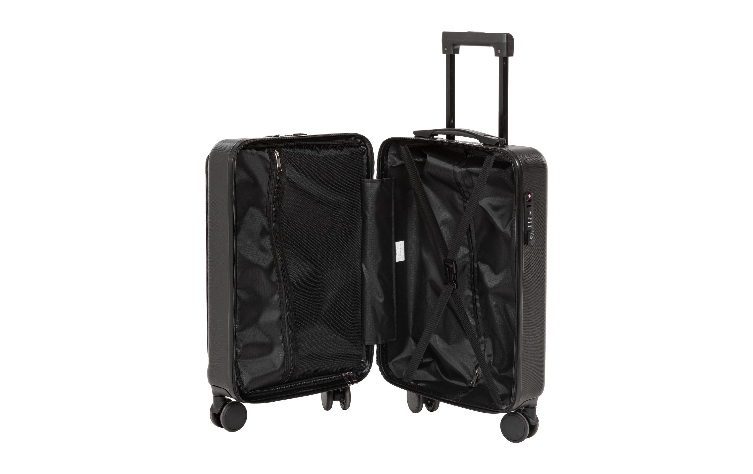 KOOR Reisekoffer Malea 39.5 L, Schwarz