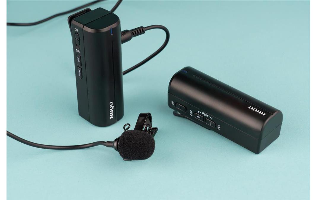 Dörr Mikrofon Ansteck-Set Funk AF-50 Dörr Mikrofon Ansteck-Set Funk AF-50