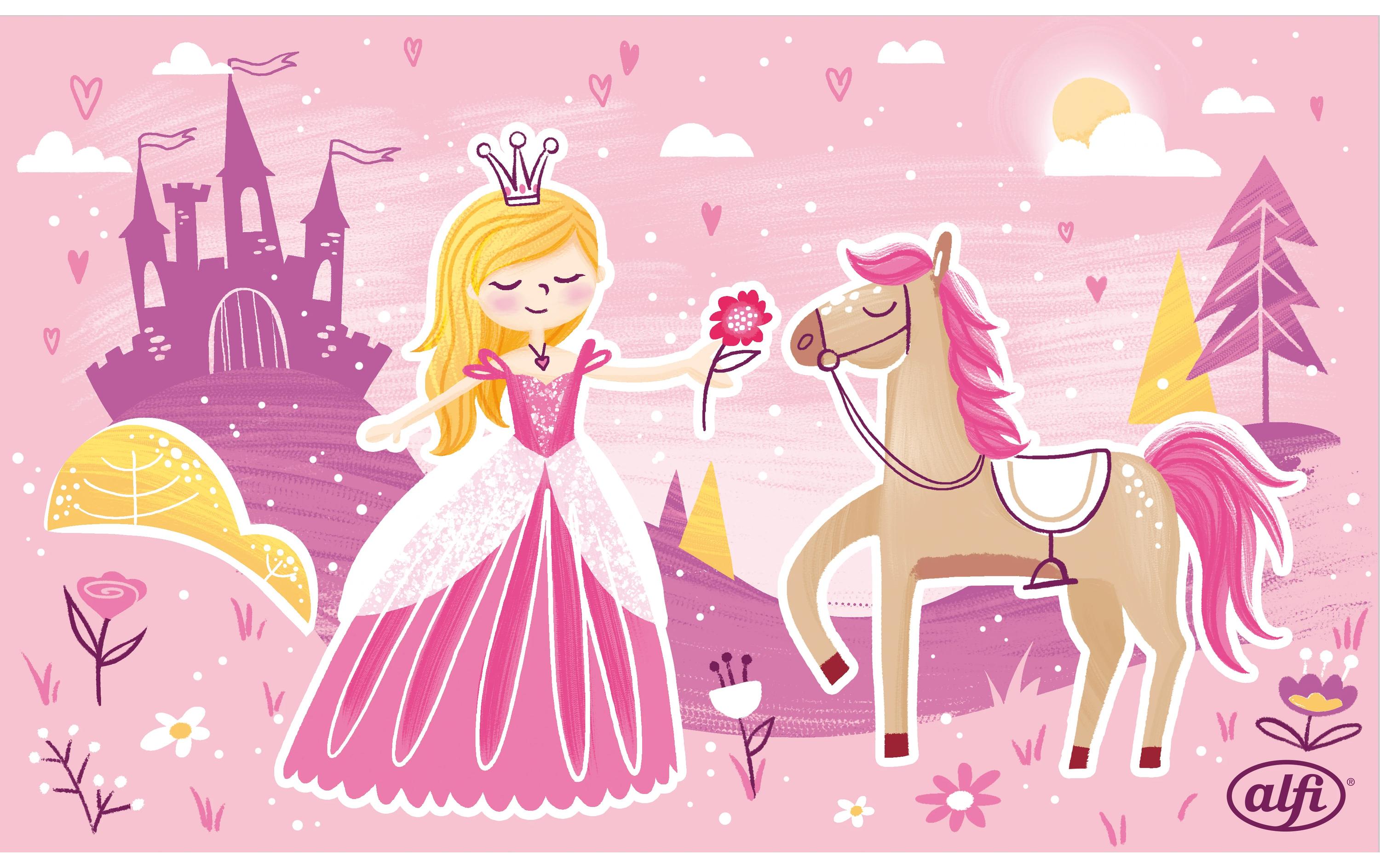 Alfi Thermosflasche Kids Fairytale princess 350 ml, Rosa