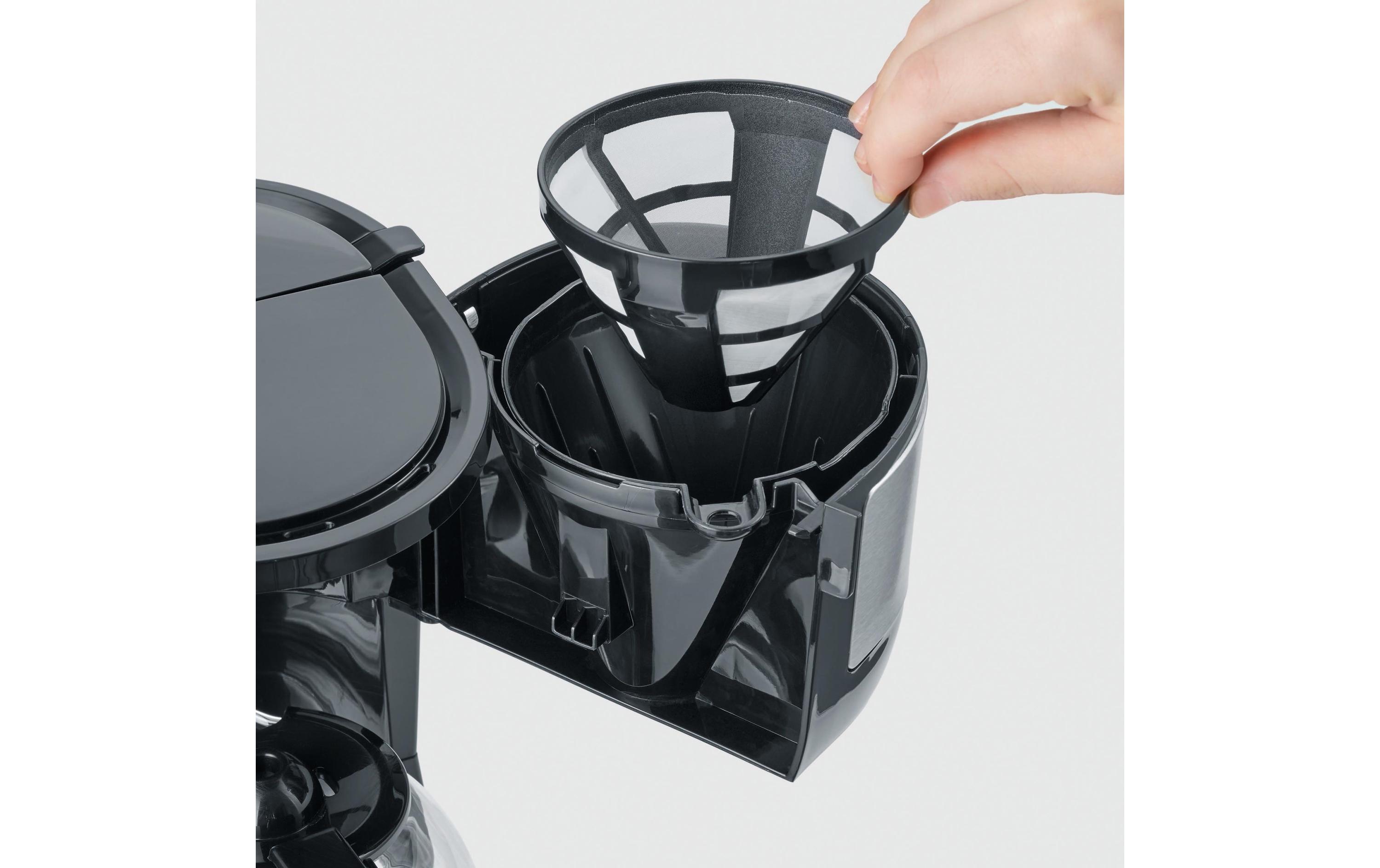 Severin Filterkaffeemaschine KA 4808 Schwarz/Silber Severin Filterkaffeemaschine KA 4808 Schwarz/Silber