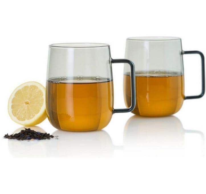 AdHoc Tee-Set Yuna 560 ml, 2 Stück, Hellgrau