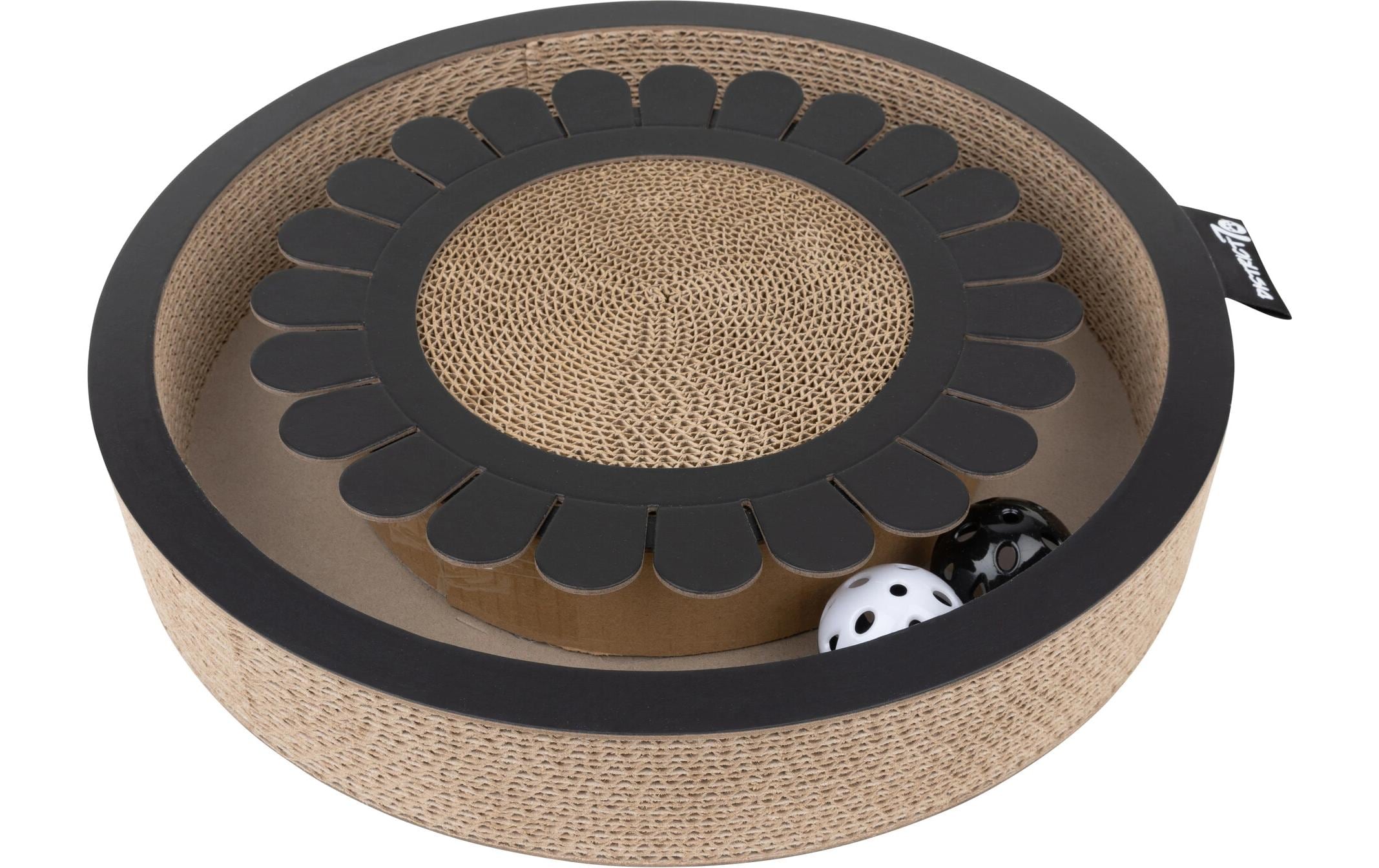 District 70 Katzen-Spielzeug Spielboard Bloom Black, 32 x 32 x 6 cm District 70 Katzen-Spielzeug Spielboard Bloom Black, 32 x 32 x 6 cm