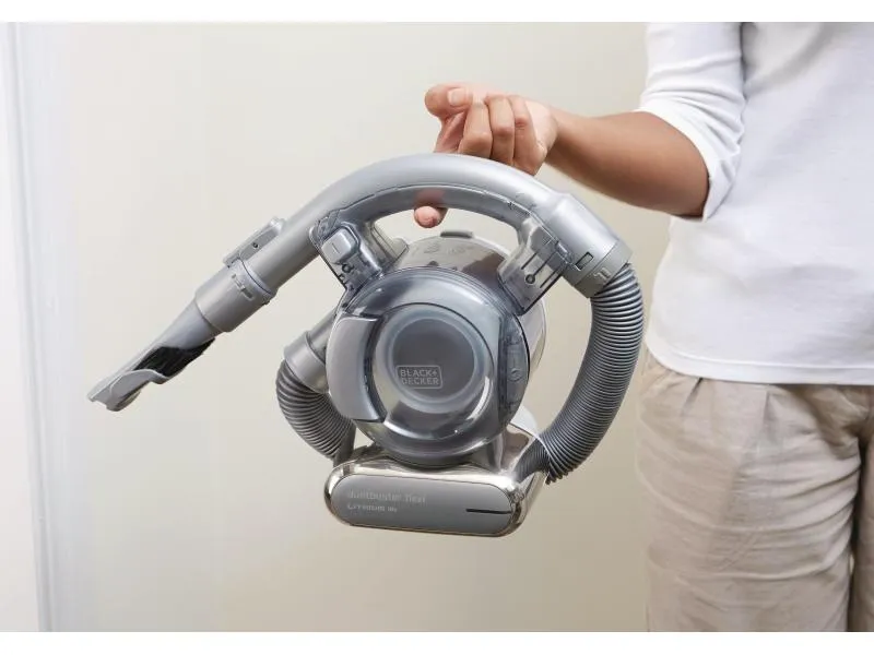 BLACK+DECKER Akku-Handsauger Dustbuster Flexi Silber BLACK+DECKER Akku-Handsauger Dustbuster Flexi Silber