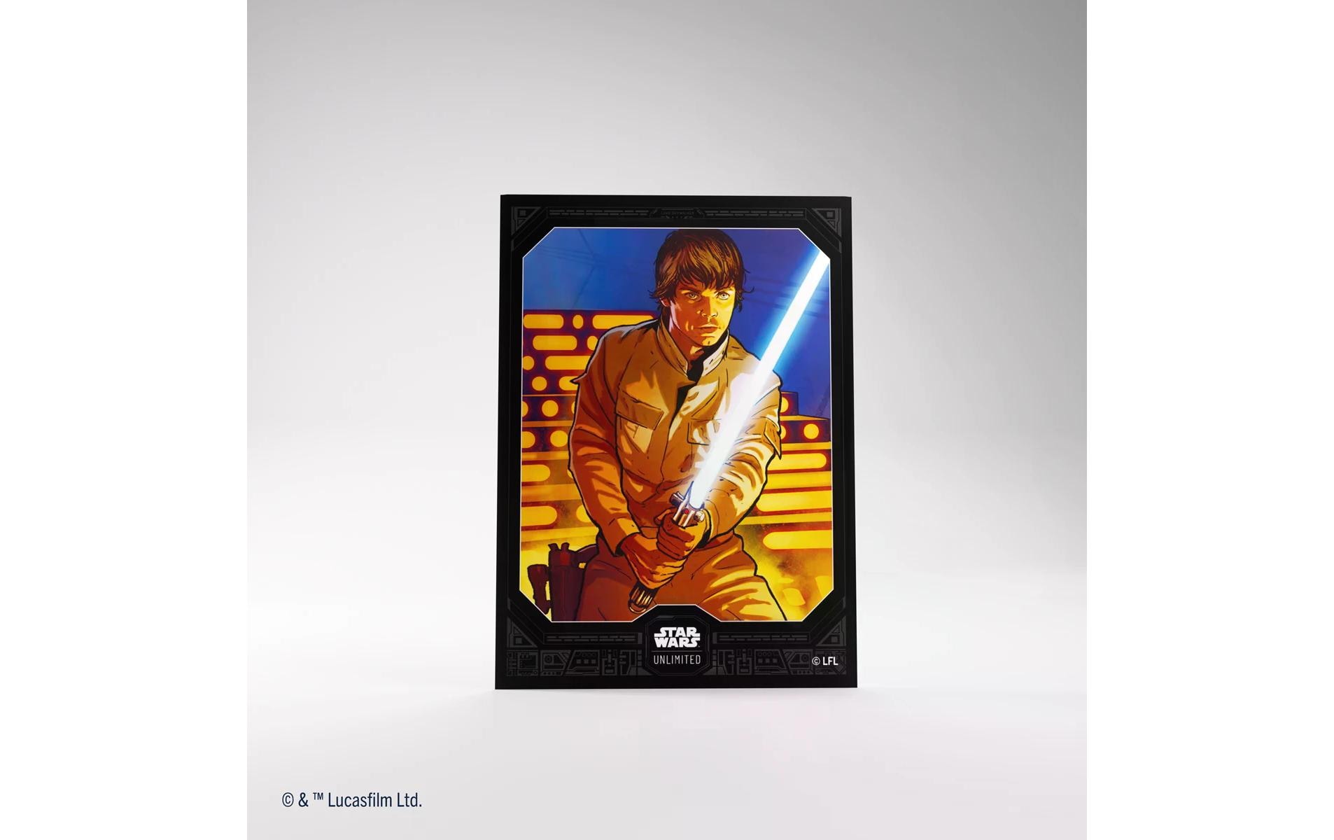 Asmodée Kartenhülle Art Sleeves Luke Skywalker 60 +1 Stk.