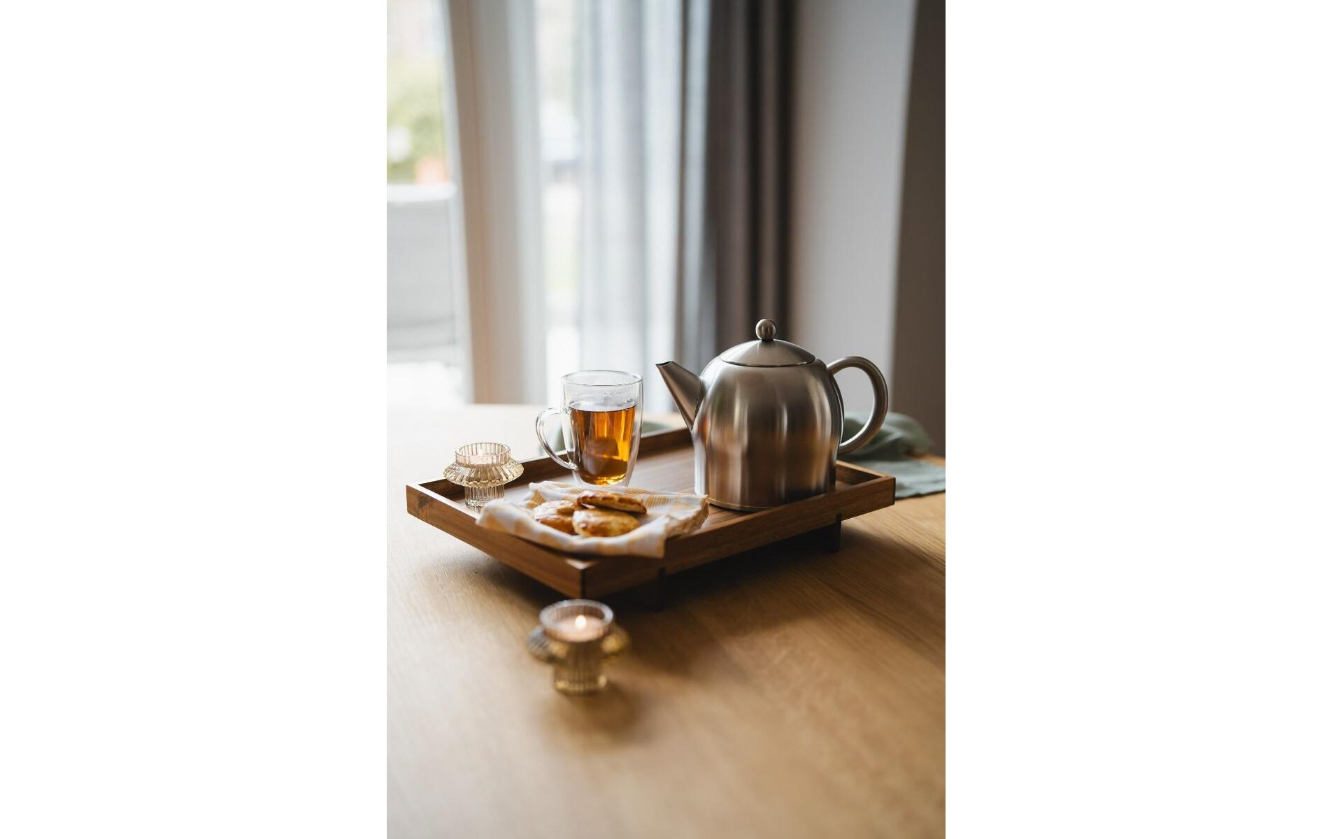 Bredemeijer Teekanne Minuet Santhee 1.4 Liter, Silber