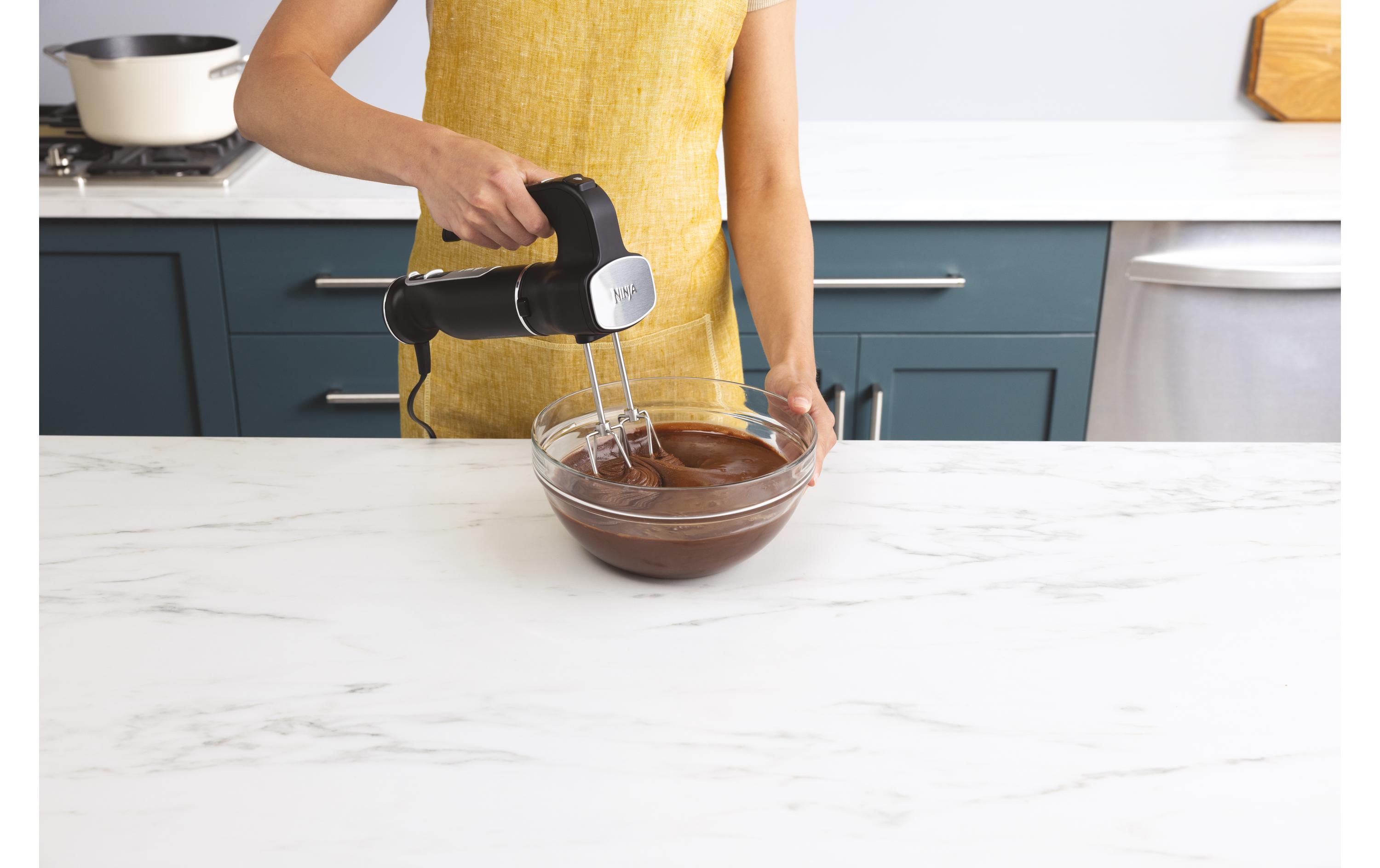 Ninja 3-in-1-Hand- und Stabmixer-Set Schwarz