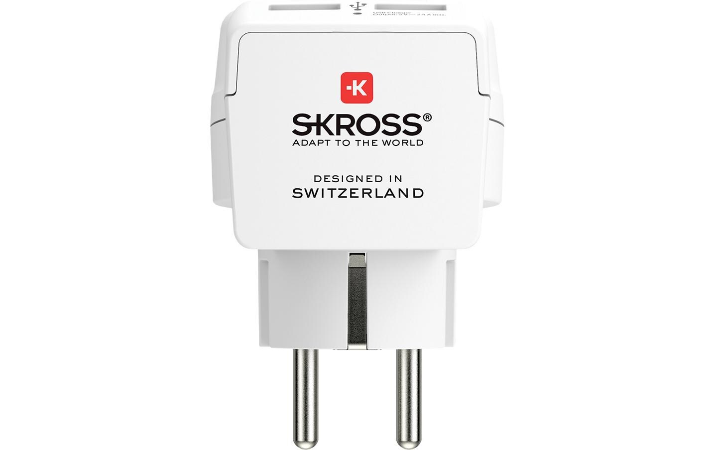 SKROSS Reiseadapter Country Europe / Europe, USB