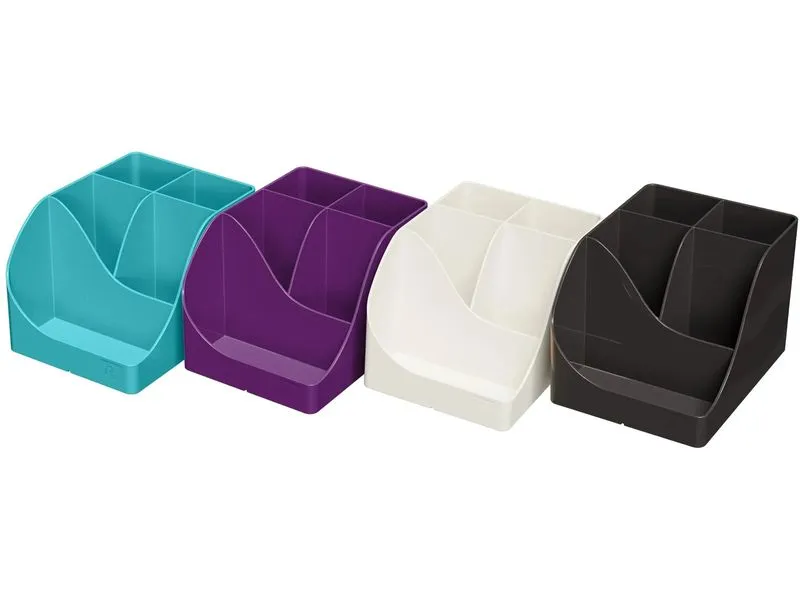 Exacompta Stiftebecher Pen-Wave Titan 4 Stück assortiert Exacompta Stiftebecher Pen-Wave Titan 4 Stück assortiert