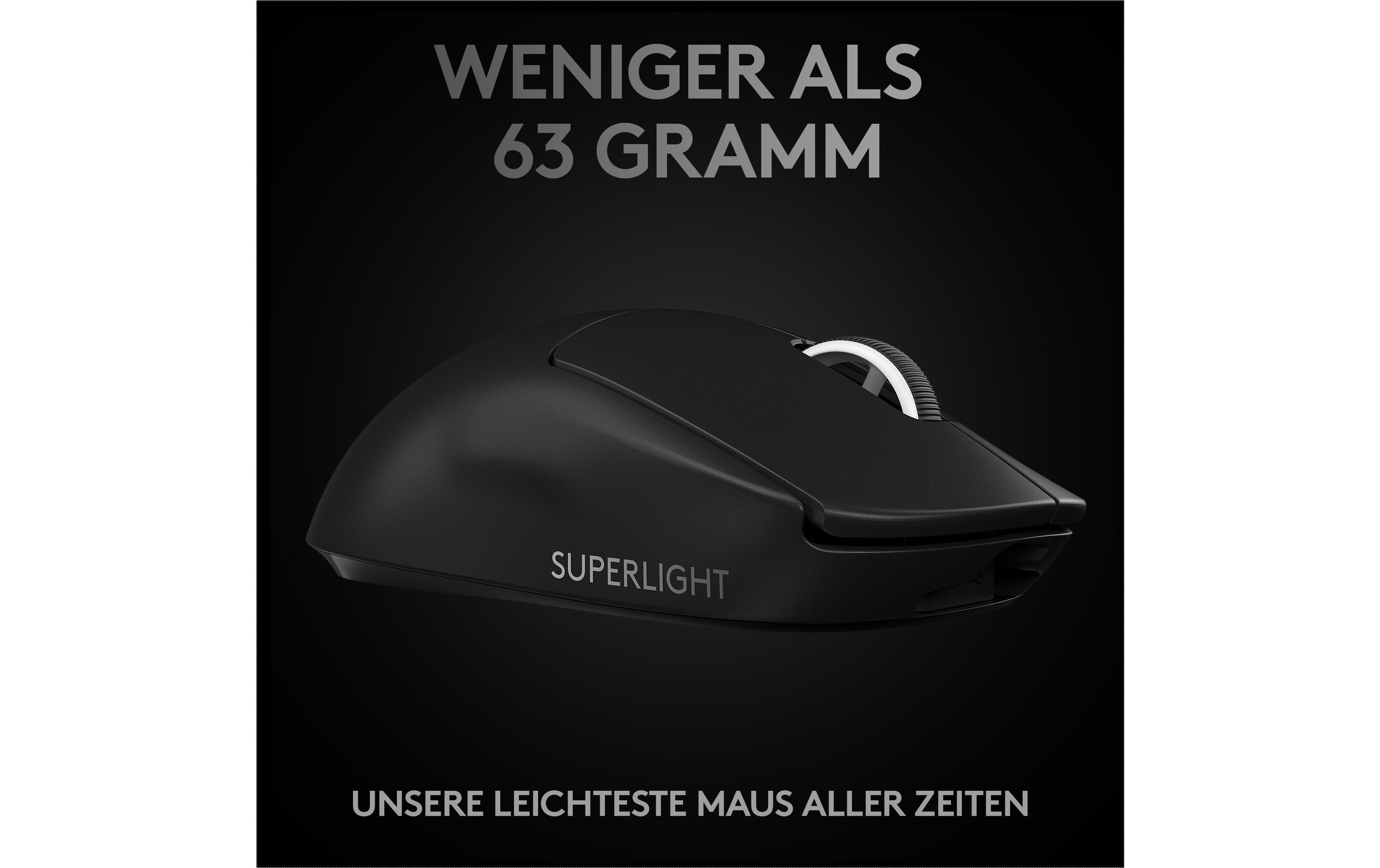 Logitech Gaming-Maus Pro X Superlight Schwarz