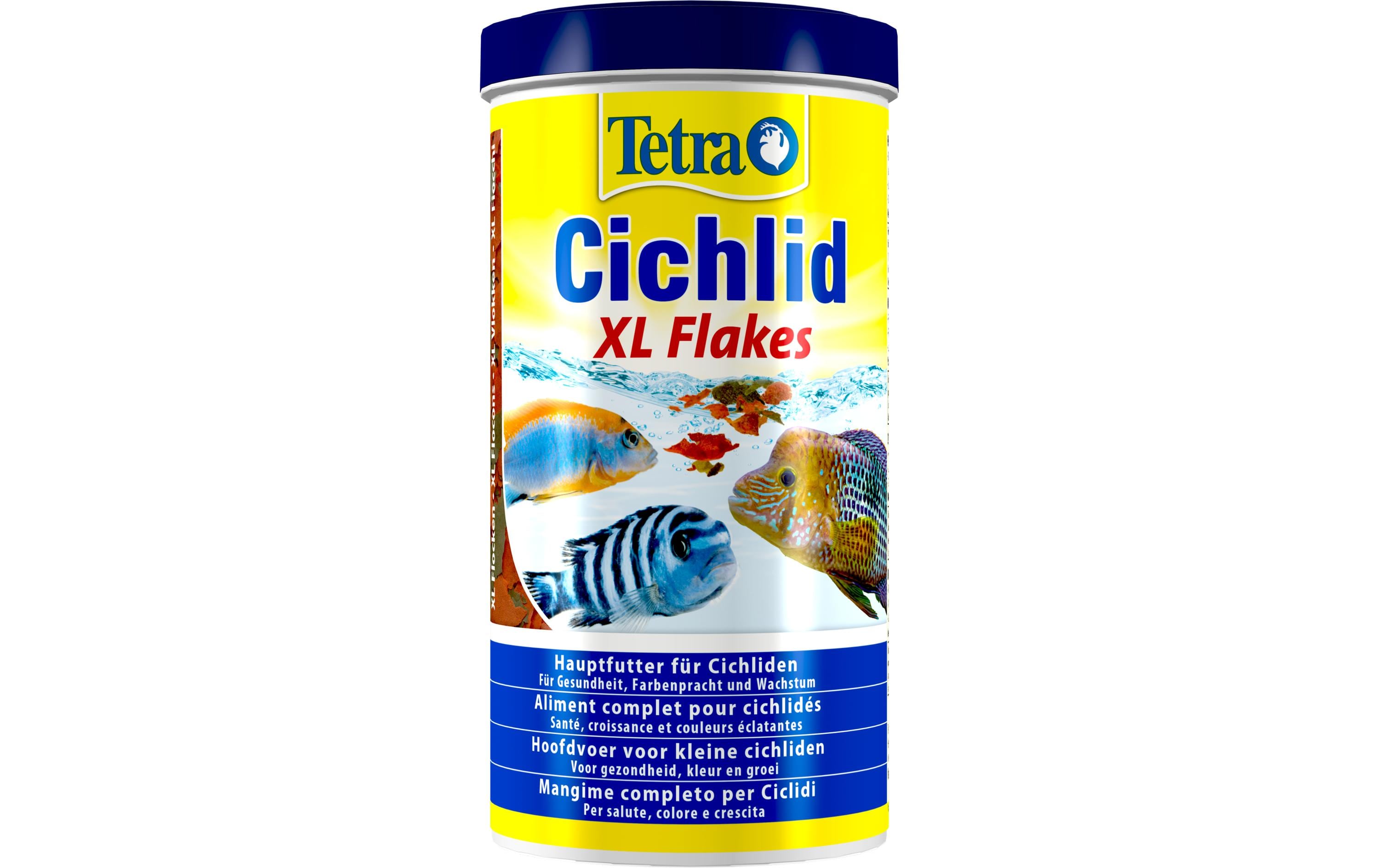 Tetra Cichlidfutter Cichlid XL Flakes, 1 l