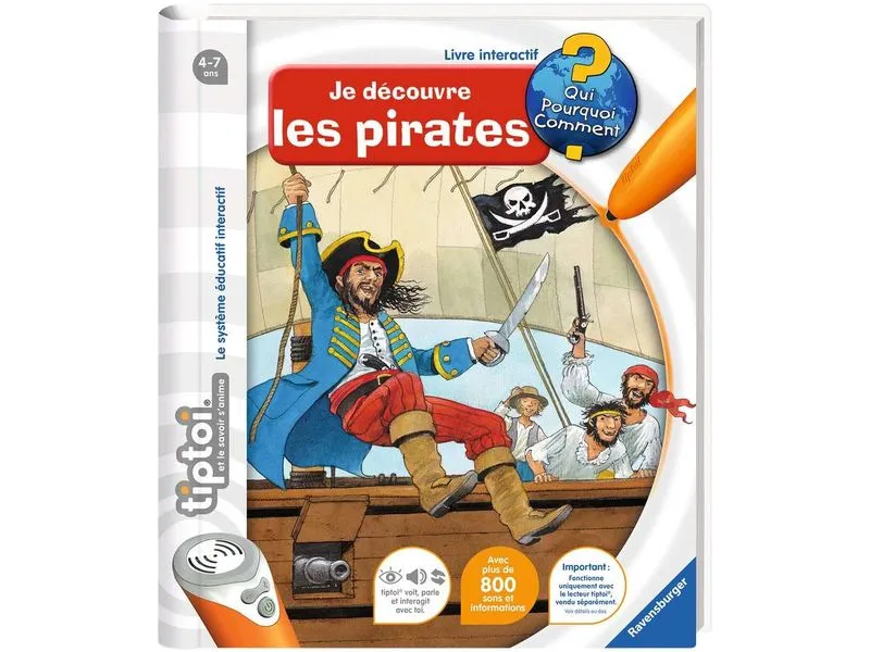 tiptoi Lernbuch Je découvre les pirate -FR- tiptoi Lernbuch Je découvre les pirate -FR-