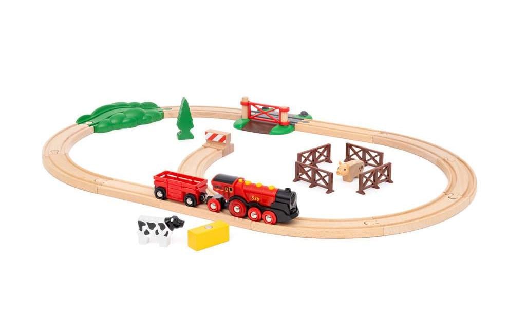 BRIO BRIO World Mighty Red Train Set BRIO BRIO World Mighty Red Train Set