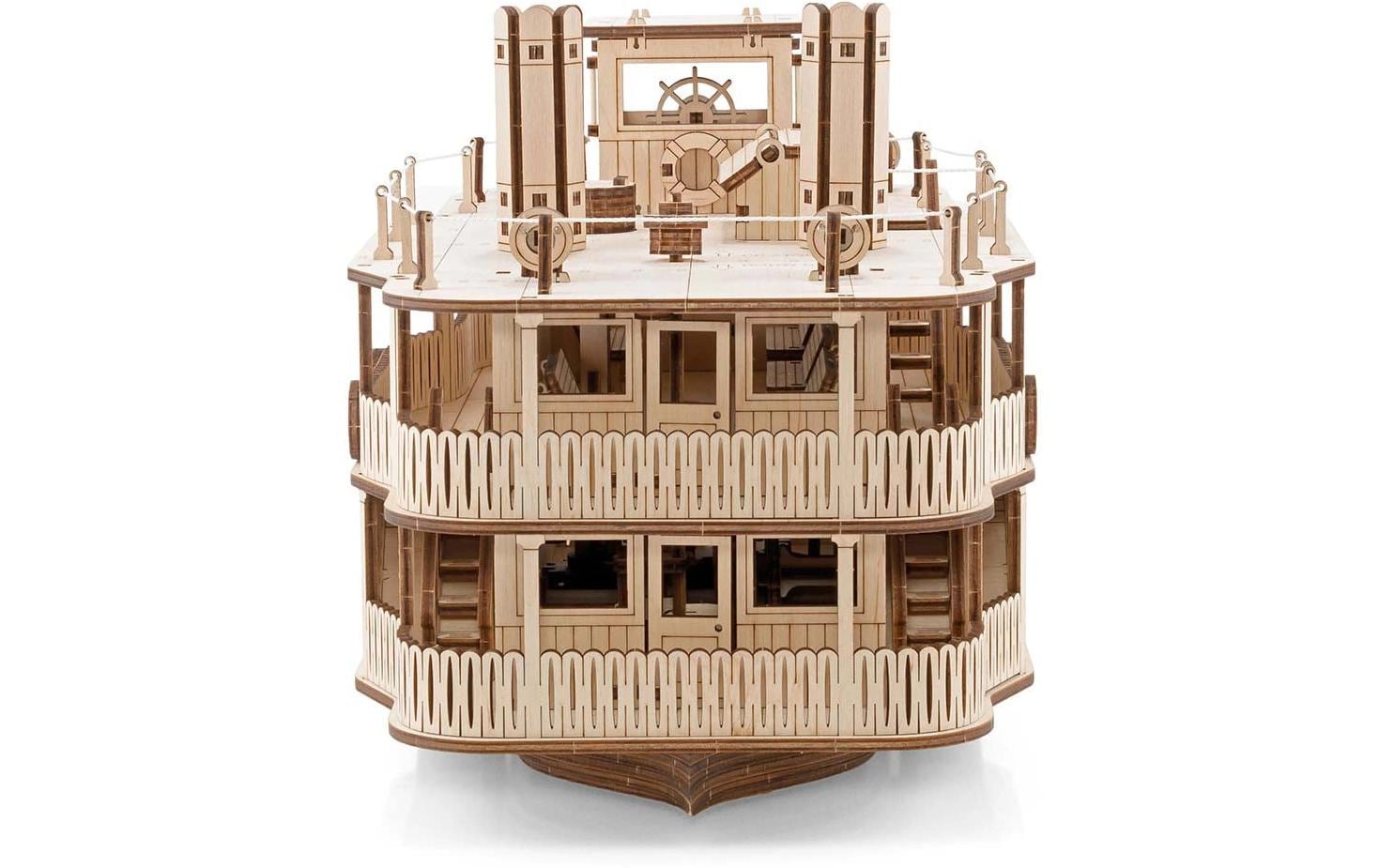 Eco-Wood-Art Bausatz Raddampfer River Princess