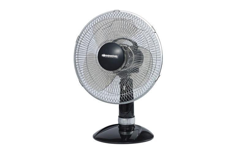 Sonnenkönig Tischventilator 12, Schwarz