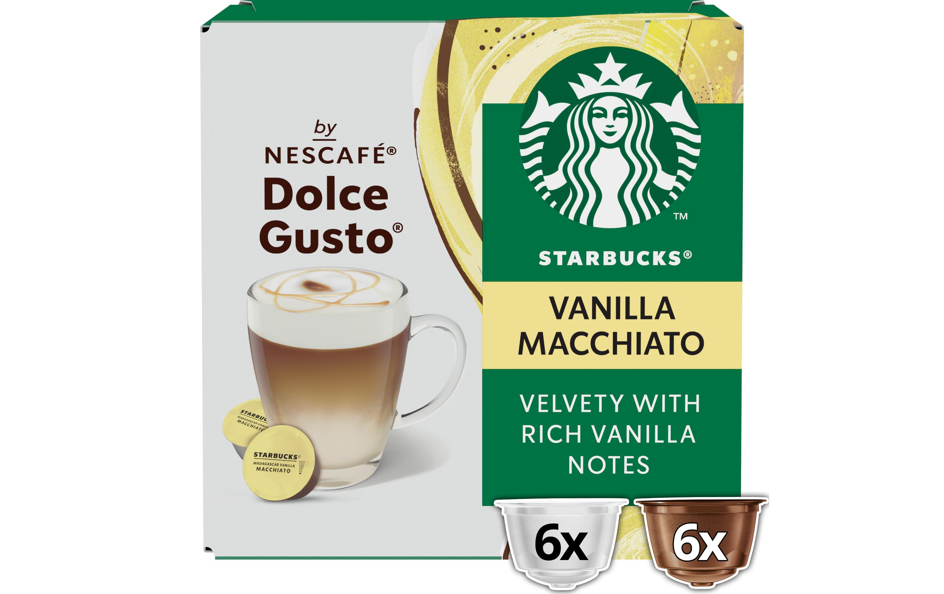 Starbucks Kaffeekapseln White Mocha by Nescafé Dolce Gusto 6 Portionen