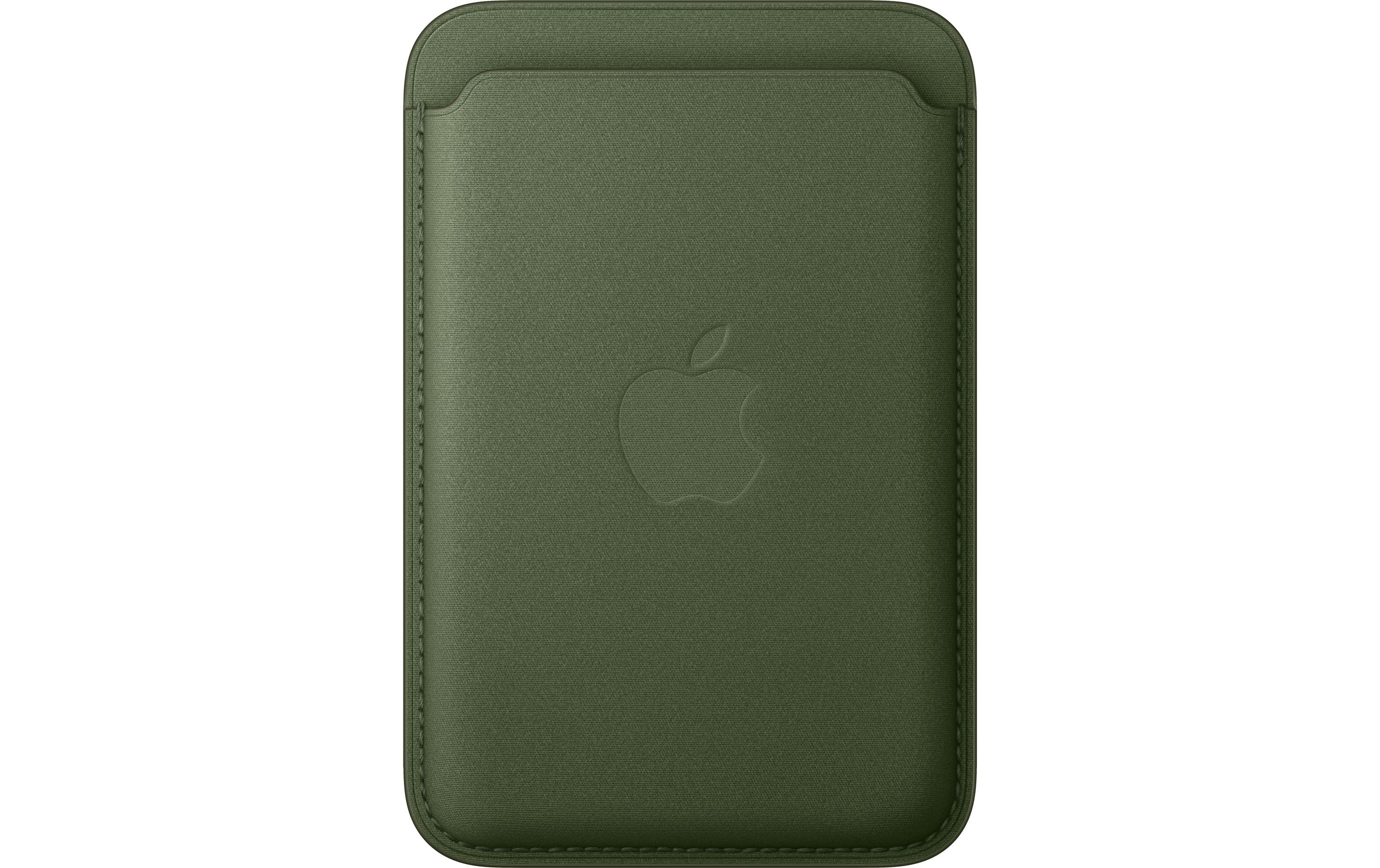 Apple iPhone Fine Woven Wallet mit MagSafe Moosgrün Apple iPhone Fine Woven Wallet mit MagSafe Moosgrün