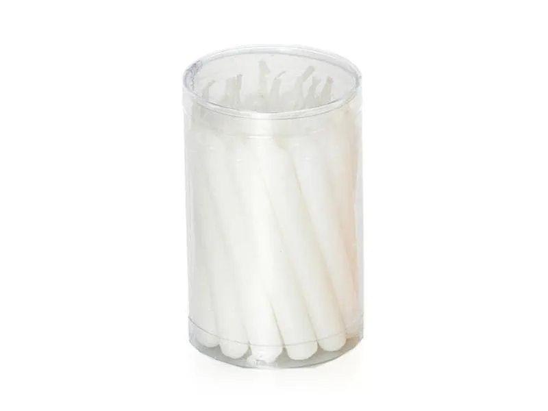 balthasar Baumkerze 1.3 x 10 cm 20 Stück, Weiss balthasar Baumkerze 1.3 x 10 cm 20 Stück, Weiss