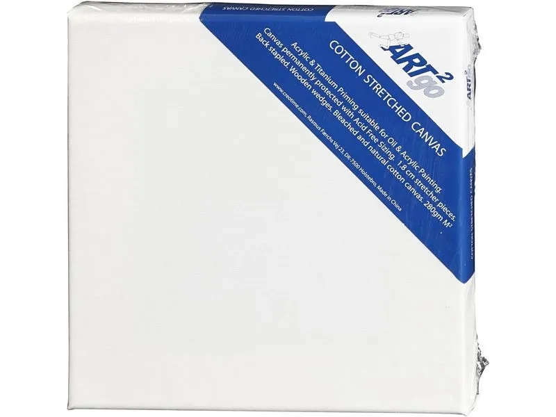 Creativ Company Keilrahmen 20 x 20 cm, Weiss, 80 Stück
