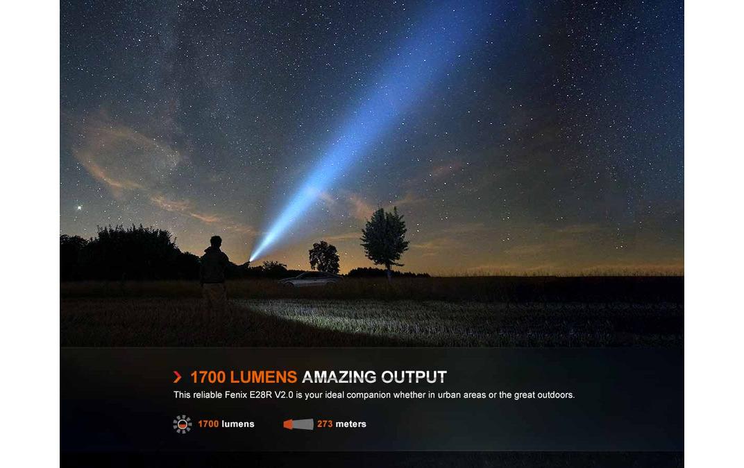 Fenix Taschenlampe E28R V2.0 1700 Lumen