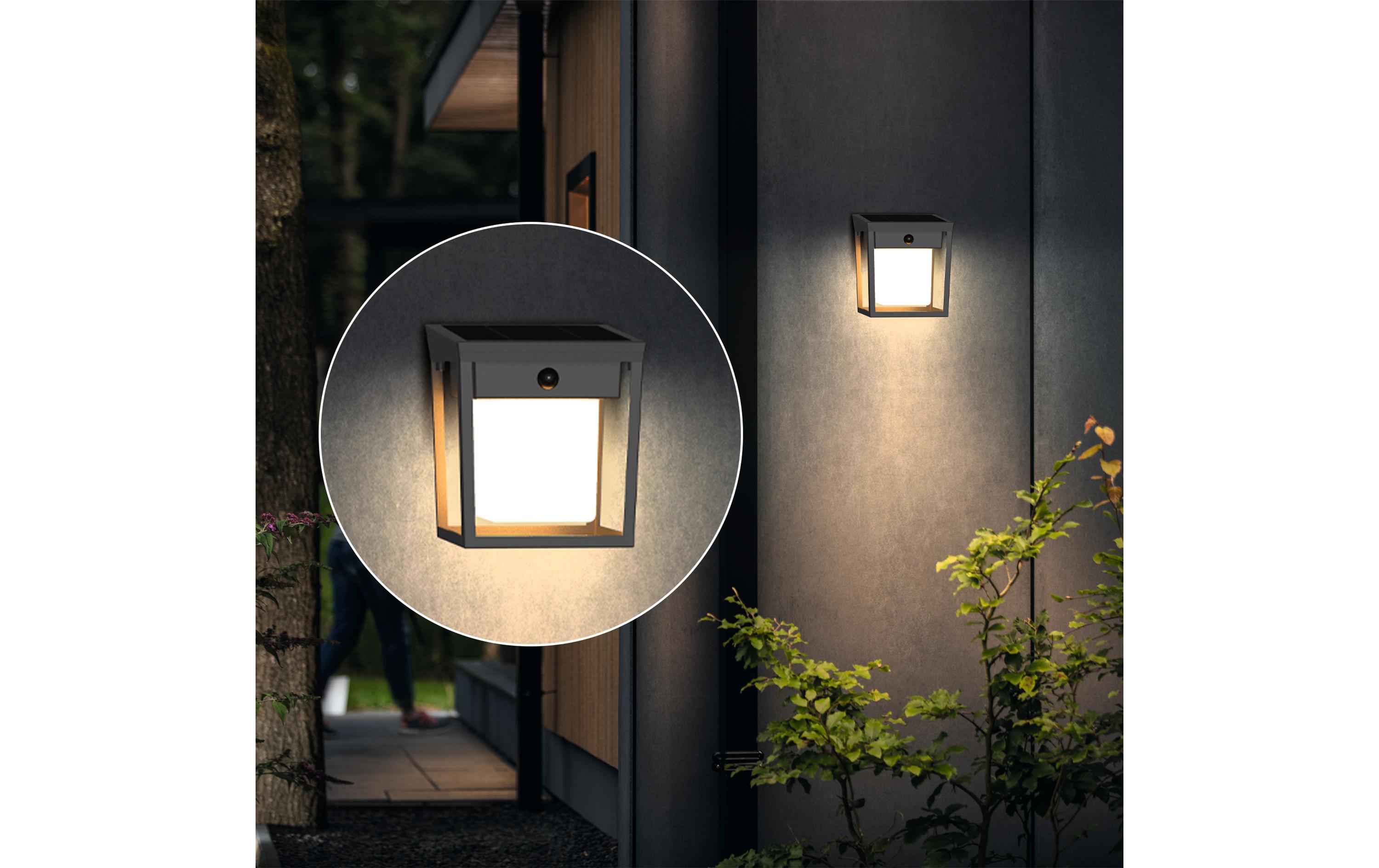 Philips Blaise Wand Solar UE Link 3000K anthrazit