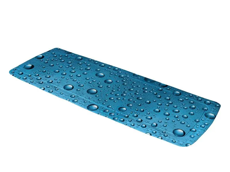 Kleine Wolke Badewanneneinlage Bubble 36 x 92 cm, Blau