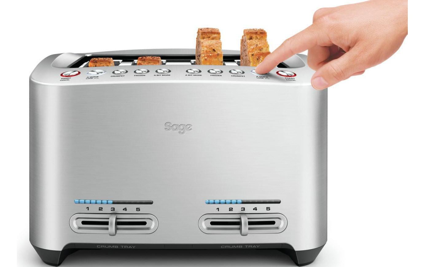 Sage Toaster The Smart Toast Silber
