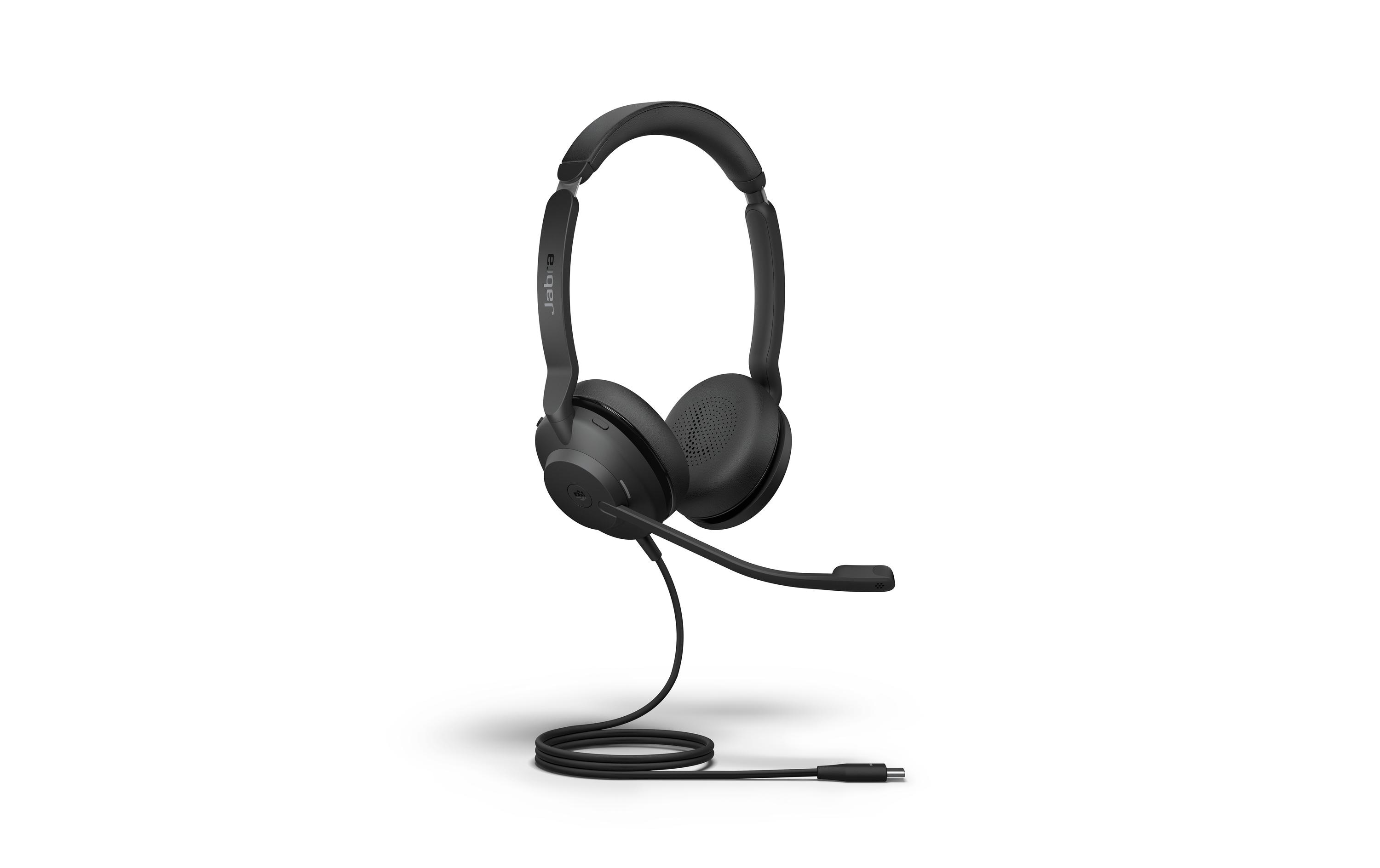 Jabra Headset Evolve2 30 SE Duo MS Schwarz, USB-C Jabra Headset Evolve2 30 SE Duo MS Schwarz, USB-C