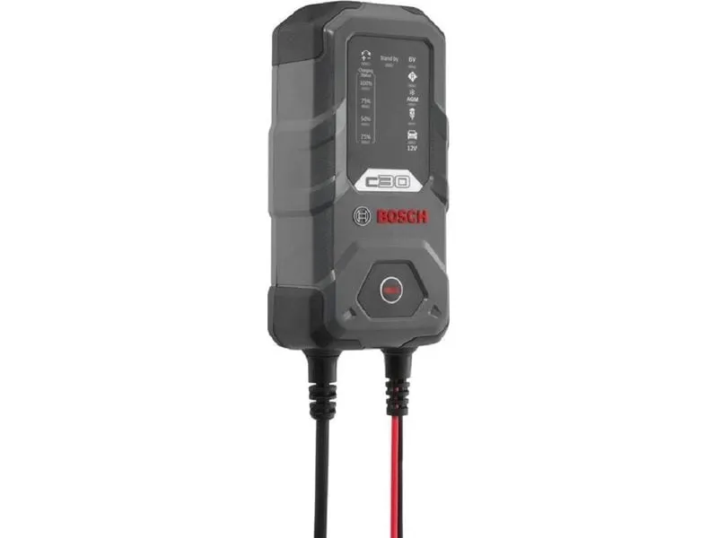 Bosch Automotive Batterieladegerät C30 6 V - 12 V, 3.8A