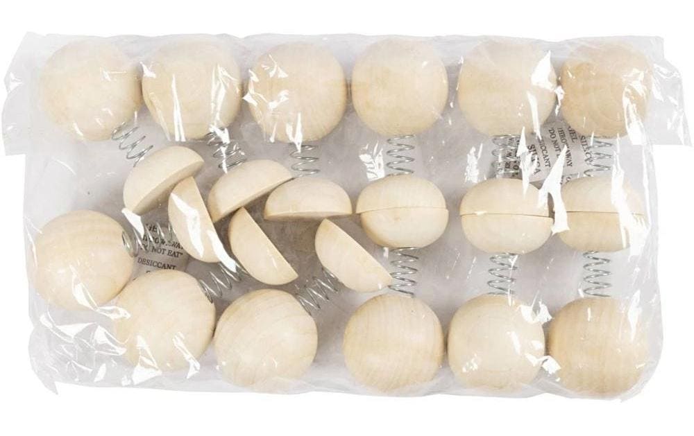 Creativ Company Holzartikel Bouncing 12 Stück